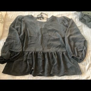 Express Peplum Top